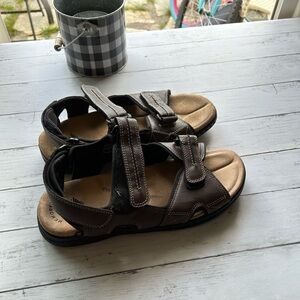Dockers Mens Sz US 12 wide Newpage Briar Sandal Comfort Casual
